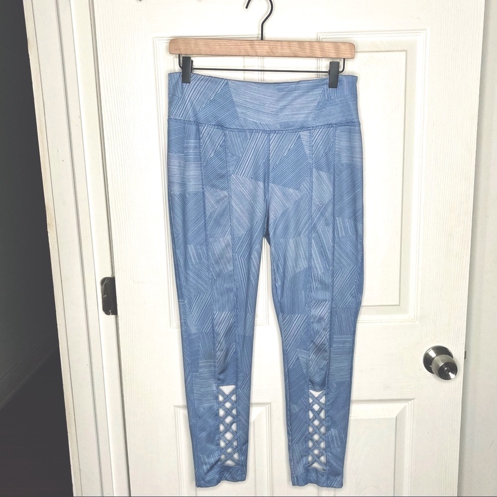 YOGO Active Athletic Legging Yoga Pant Laced Ankle